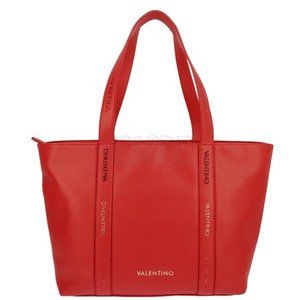 Mario Valentino Handbag - Italian - Paddington – Large Tote – Tote Bag - Red Bag